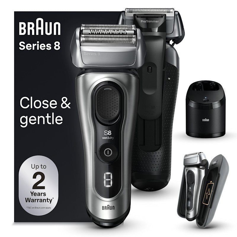 Series 8 Electric Shaver with PowerCase and 5-in-1 SmartCare Center 8577cc