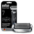 Braun Electric Shaver Head Replacement Part 74s Silver Compatible with Series 7 Electric Razors for Men