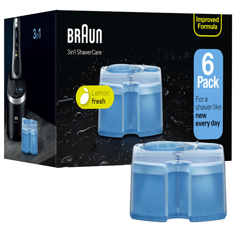 Braun Clean & Renew Refill Cartridges 6 Pack