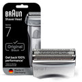 Braun Electric Shaver Head Replacement Part 70s Silver Compatible with Legacy Series 7 Electric Razors for Men