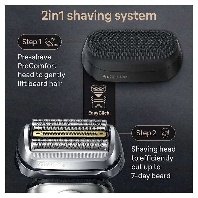 Series 9 PRO+ Electric Shaver with PowerCase 6-in-1 SmartCare Center ProComfort Head 9599cc