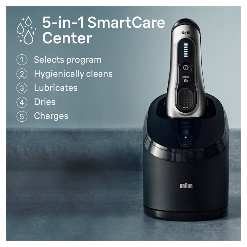 Series 8 Electric Shaver with 5-in-1 SmartCare Center 8567cc