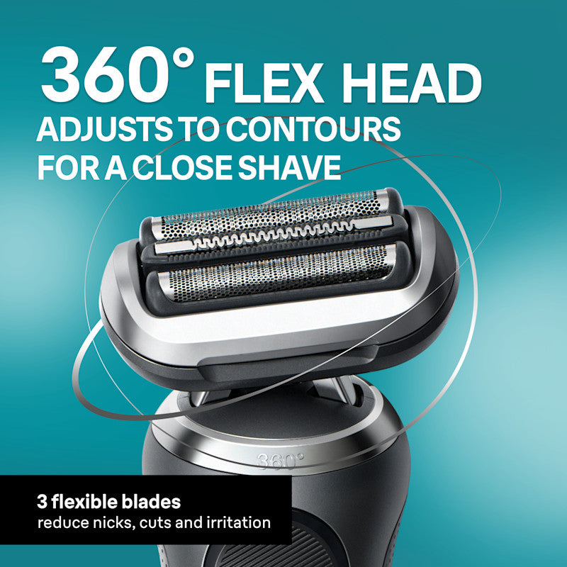 Electric Shaver with Beard and Stubble Trimmer Series 7 7085cc
